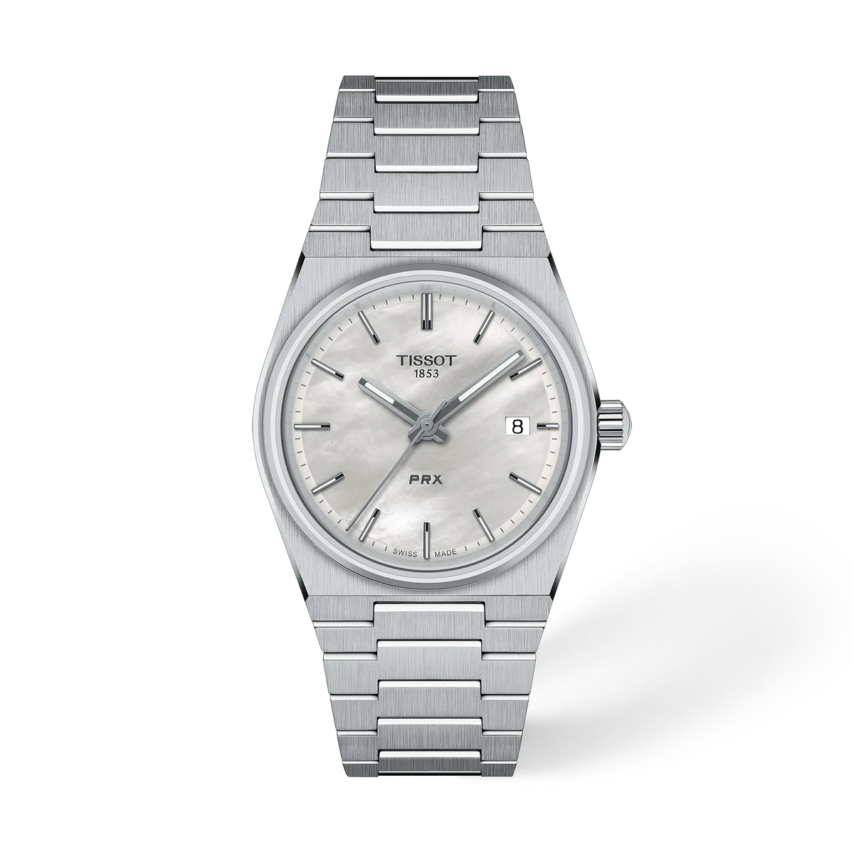 Tissot Classic Steel Watch – White Dial