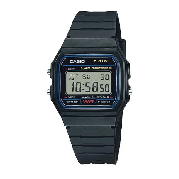 CASIO, DIGITAL (F-91W-1DG-1)