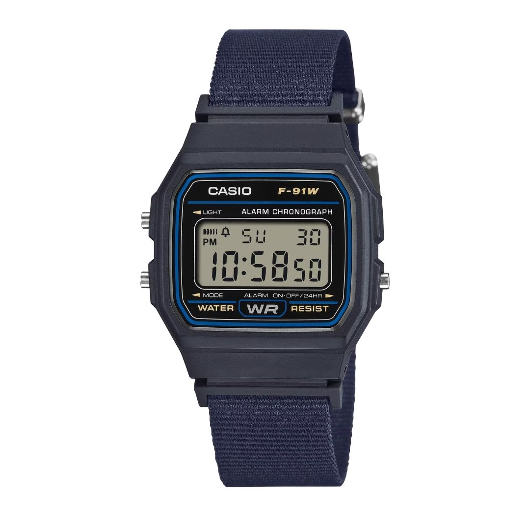 CASIO, DIGITAL (F-91WF-2ADF)