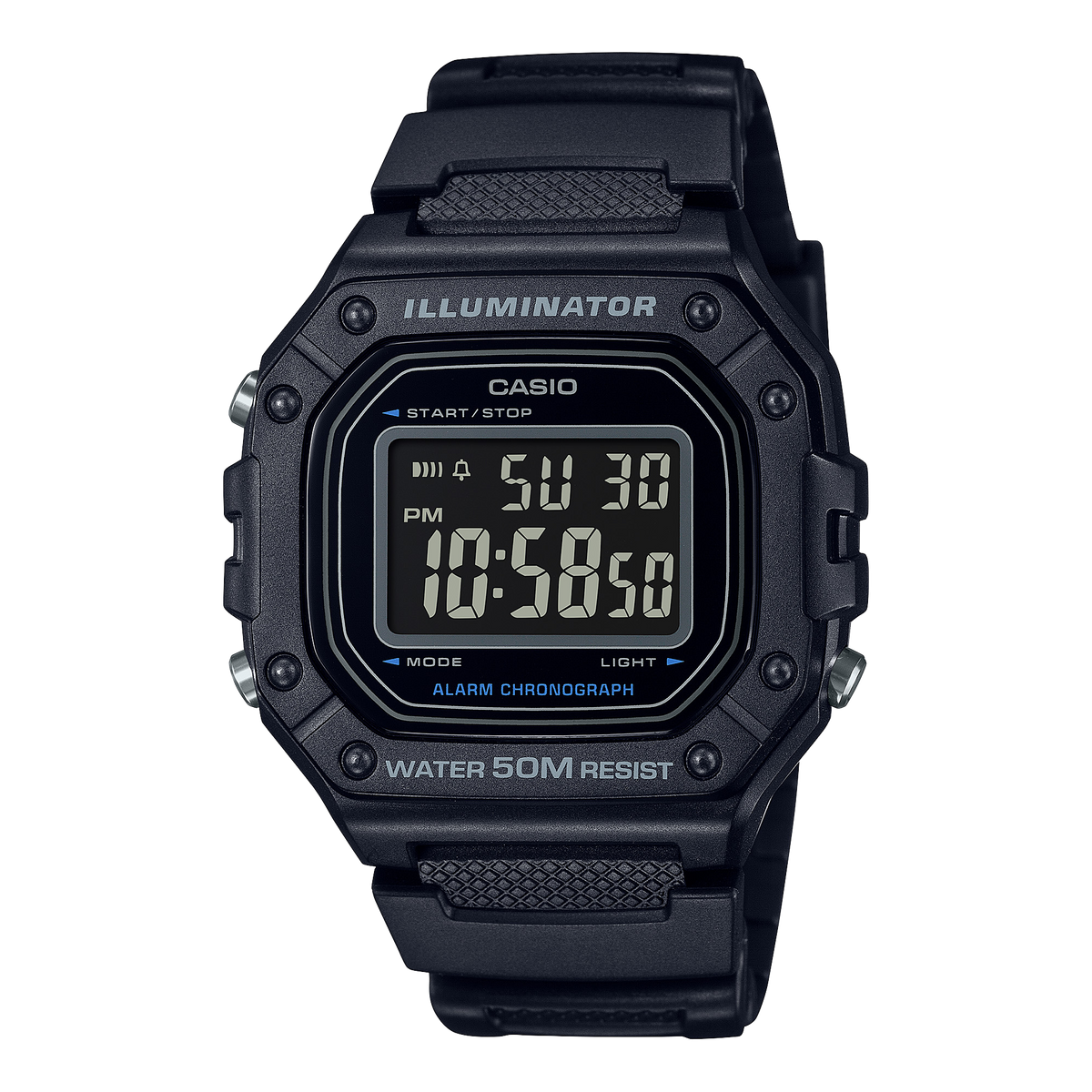 CASIO, DIGITAL (W-218H-1BV)
