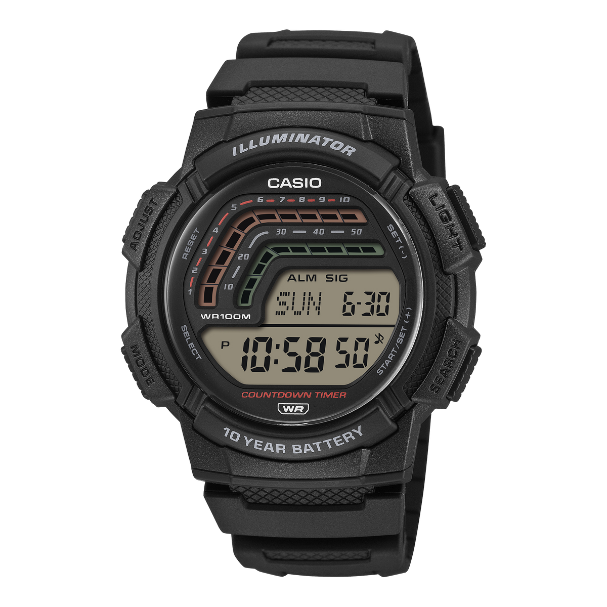 CASIO, DIGITAL (WS-1800-1AV)