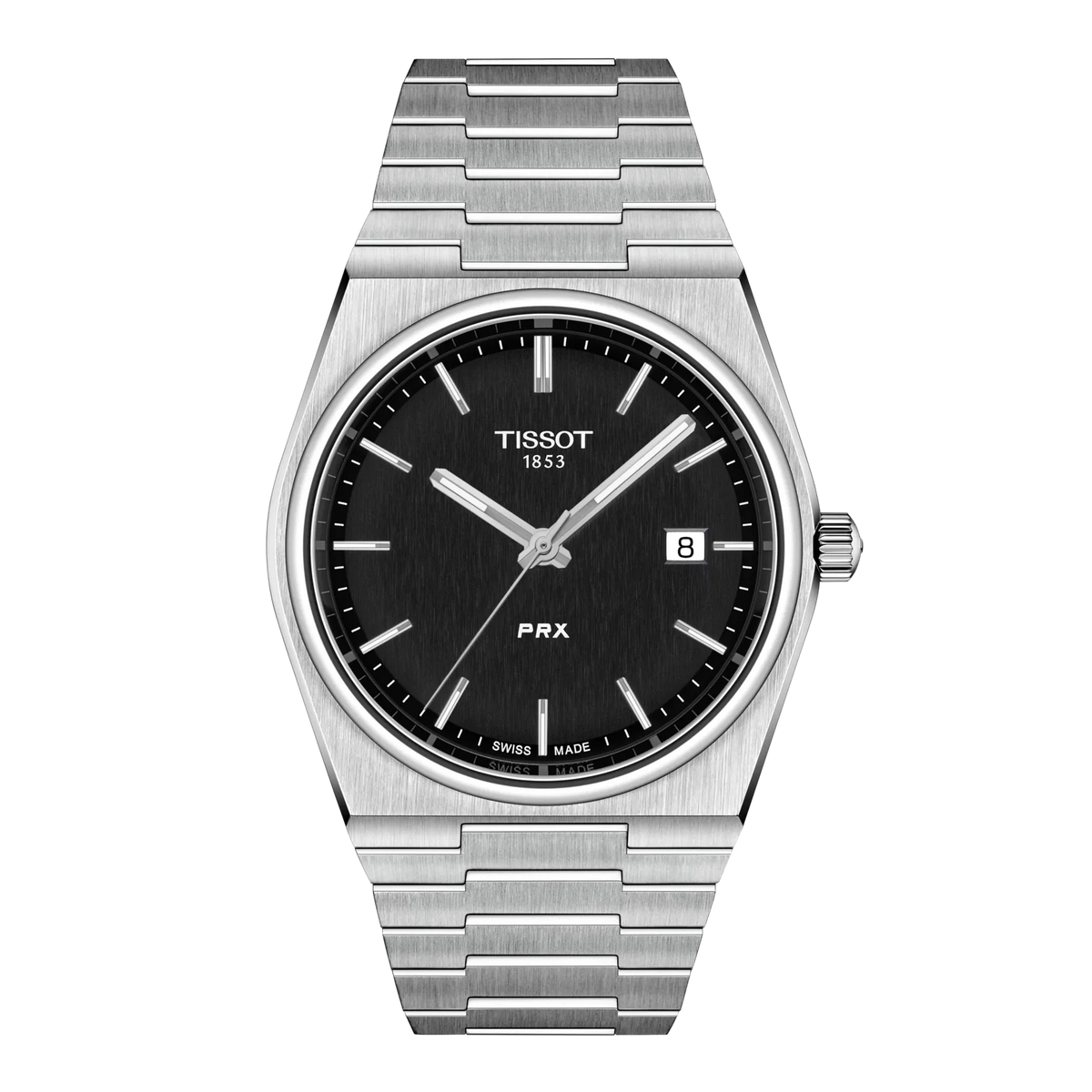 Tissot Classic Steel Watch – Black Dial